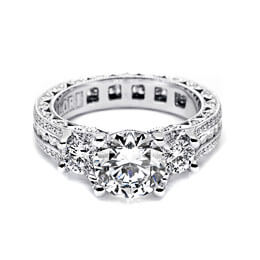 Diamond Jewelry Engagement Ring White Gold Tacori 10