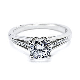 Diamond Jewelry Engagement Ring White Gold Tacori 27