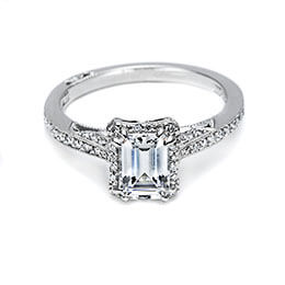 Diamond Engagement Ring White Gold Tacori 30