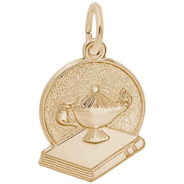 Golden Graduation and Book Charm